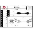 Arbre de transmission SNRA [R1536]