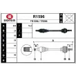 SNRA R1596 - Arbre de transmission