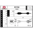 SNRA R1722 - Arbre de transmission