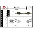 Arbre de transmission SNRA [R2192]
