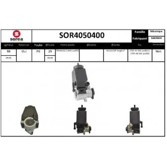 SNRA SOR4050400 - Pompe hydraulique, direction