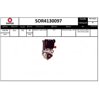 Pompe hydraulique, direction SNRA [SOR4130097]