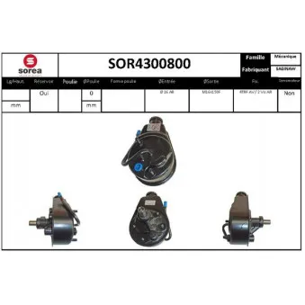 SNRA SOR4300800 - Pompe hydraulique, direction