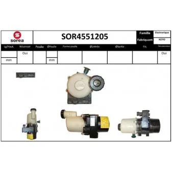 SNRA SOR4551205 - Pompe hydraulique, direction
