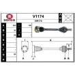 SNRA V1174 - Arbre de transmission