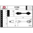 SNRA V1352 - Arbre de transmission