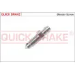 QUICK BRAKE 0015 - Soupape/vis de purge d'air