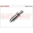 Soupape/vis de purge d'air QUICK BRAKE [0017]