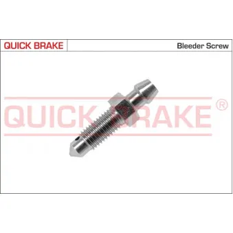 QUICK BRAKE 0088 - Soupape/vis de purge d'air