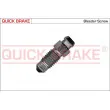 QUICK BRAKE 0122 - Soupape/vis de purge d'air