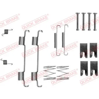 Kit d'accessoires, mâchoires de frein de stationnement QUICK BRAKE 105-0023