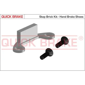 Kit d'accessoires, mâchoires de frein de stationnement QUICK BRAKE 105-0481