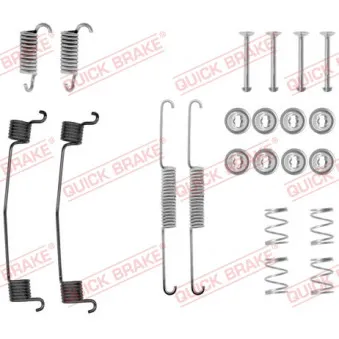 Kit d'accessoires, mâchoire de frein QUICK BRAKE 105-0561