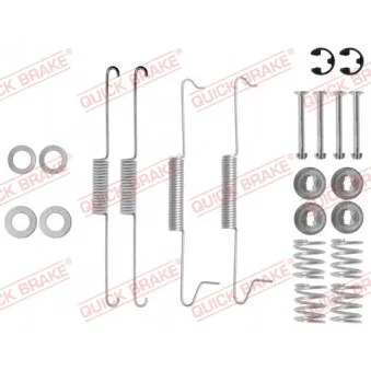 Kit d'accessoires, mâchoire de frein DELPHI LY1164