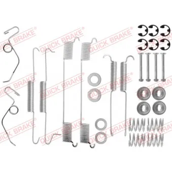 QUICK BRAKE 105-0625 - Kit d'accessoires, mâchoire de frein