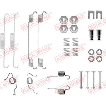 QUICK BRAKE 105-0626 - Kit d'accessoires, mâchoire de frein