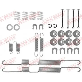 QUICK BRAKE 105-0698 - Kit d'accessoires, mâchoire de frein