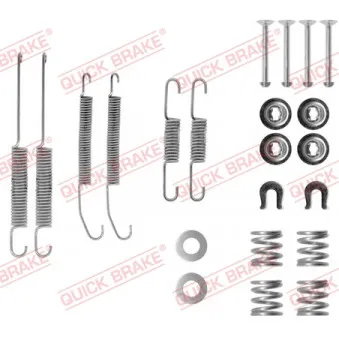 QUICK BRAKE 105-0718 - Kit d'accessoires, mâchoire de frein