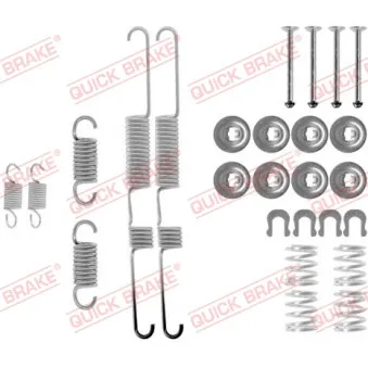 Kit d'accessoires, mâchoire de frein QUICK BRAKE 105-0733