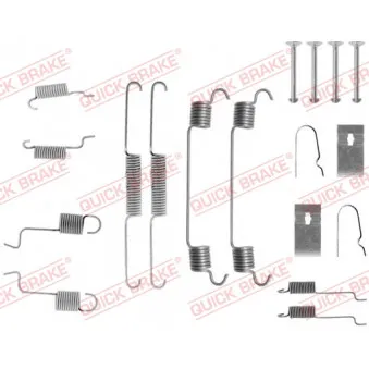 QUICK BRAKE 105-0742 - Kit d'accessoires, mâchoire de frein