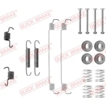 Kit d'accessoires, mâchoire de frein QUICK BRAKE 105-0777