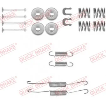 QUICK BRAKE 105-0778 - Kit d'accessoires, mâchoire de frein