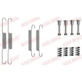 Kit d'accessoires, mâchoires de frein de stationnement QUICK BRAKE 105-0826