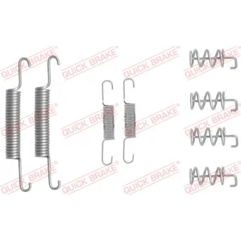 Kit d'accessoires, mâchoires de frein de stationnement QUICK BRAKE 105-0831