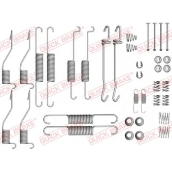 QUICK BRAKE 105-0852 - Kit d'accessoires, mâchoire de frein