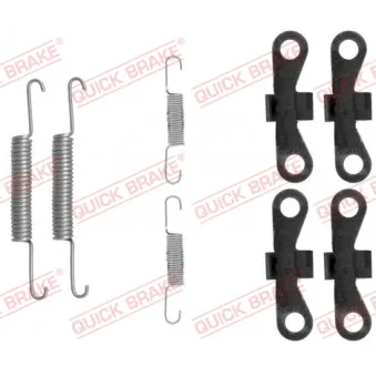 Kit d'accessoires, mâchoires de frein de stationnement QUICK BRAKE 105-0869 pour AUDI 100 2.5 TDI AWD - 140cv