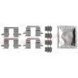 Kit d'accessoires, plaquette de frein à disque QUICK BRAKE [109-0005]