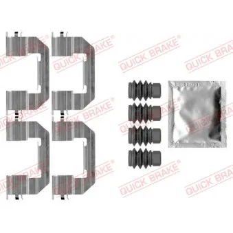 QUICK BRAKE 109-0011 - Kit d'accessoires, plaquette de frein à disque