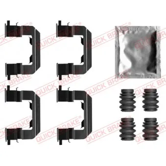 Kit d'accessoires, plaquette de frein à disque QUICK BRAKE 109-0019