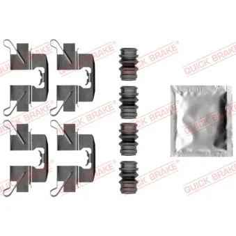 QUICK BRAKE 109-0047 - Kit d'accessoires, plaquette de frein à disque
