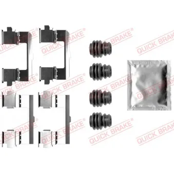 QUICK BRAKE 109-0048 - Kit d'accessoires, plaquette de frein à disque