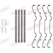 Kit d'accessoires, plaquette de frein à disque QUICK BRAKE [109-0069]