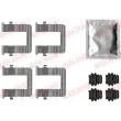 Kit d'accessoires, plaquette de frein à disque QUICK BRAKE [109-0074]