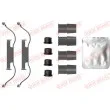 QUICK BRAKE 109-0088 - Kit d'accessoires, plaquette de frein à disque