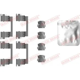 QUICK BRAKE 109-0096 - Kit d'accessoires, plaquette de frein à disque