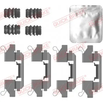 QUICK BRAKE 109-0111 - Kit d'accessoires, plaquette de frein à disque