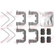 QUICK BRAKE 109-0123 - Kit d'accessoires, plaquette de frein à disque