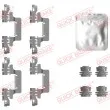 Kit d'accessoires, plaquette de frein à disque QUICK BRAKE [109-0129]