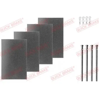 Kit d'accessoires, plaquette de frein à disque QUICK BRAKE 109-0983R