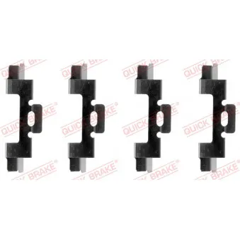 QUICK BRAKE 109-1027 - Kit d'accessoires, plaquette de frein à disque