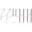 Kit d'accessoires, plaquette de frein à disque QUICK BRAKE [109-1044]