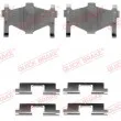 QUICK BRAKE 109-1136 - Kit d'accessoires, plaquette de frein à disque