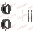 Kit d'accessoires, plaquette de frein à disque QUICK BRAKE [109-1140]