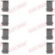 Kit d'accessoires, plaquette de frein à disque QUICK BRAKE [109-1162]
