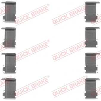 QUICK BRAKE 109-1162 - Kit d'accessoires, plaquette de frein à disque