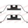 QUICK BRAKE 109-1201 - Kit d'accessoires, plaquette de frein à disque